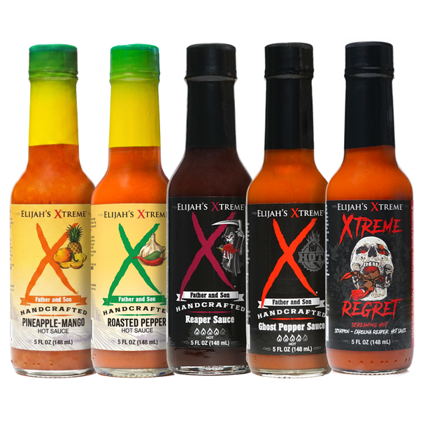 Hot Sauce Variety Pack (5 Bottles)
