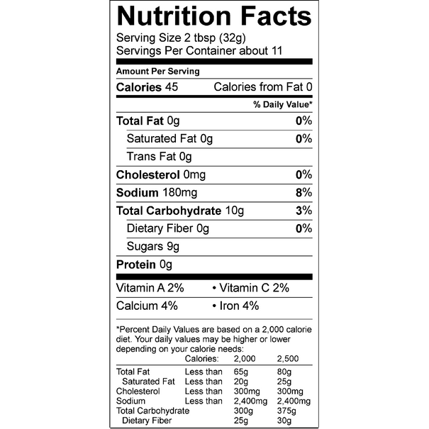 Bourbon Blueberry Chipotle BBQ Sauce (6 pk Case) Elijah's Xtreme