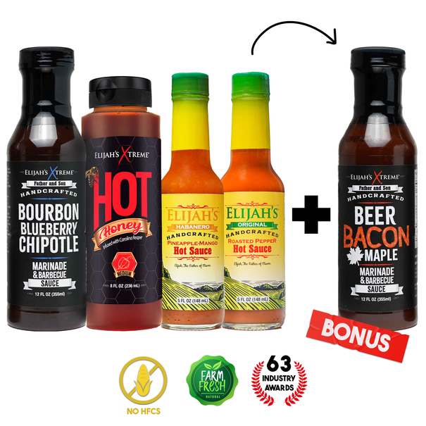 Ultimate Mild Fan Favorites Bundle Hot Sauce Elijah's Xtreme