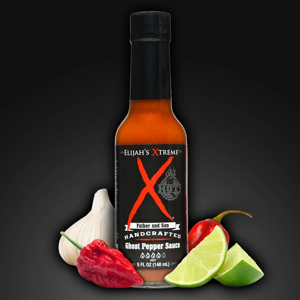 Ghost Pepper Hot Sauce Hot Sauce Elijah's Xtreme