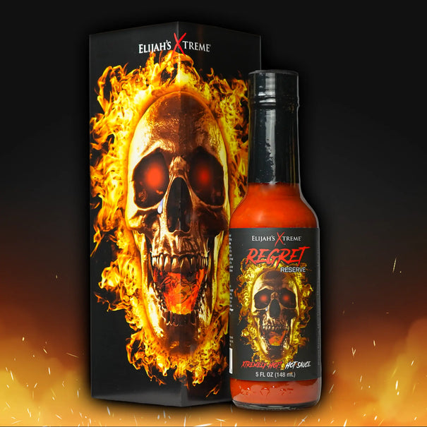 REGRET ๐๐๐๐๐๐๐ HOT SAUCE Hot Sauce Elijah's Xtreme
