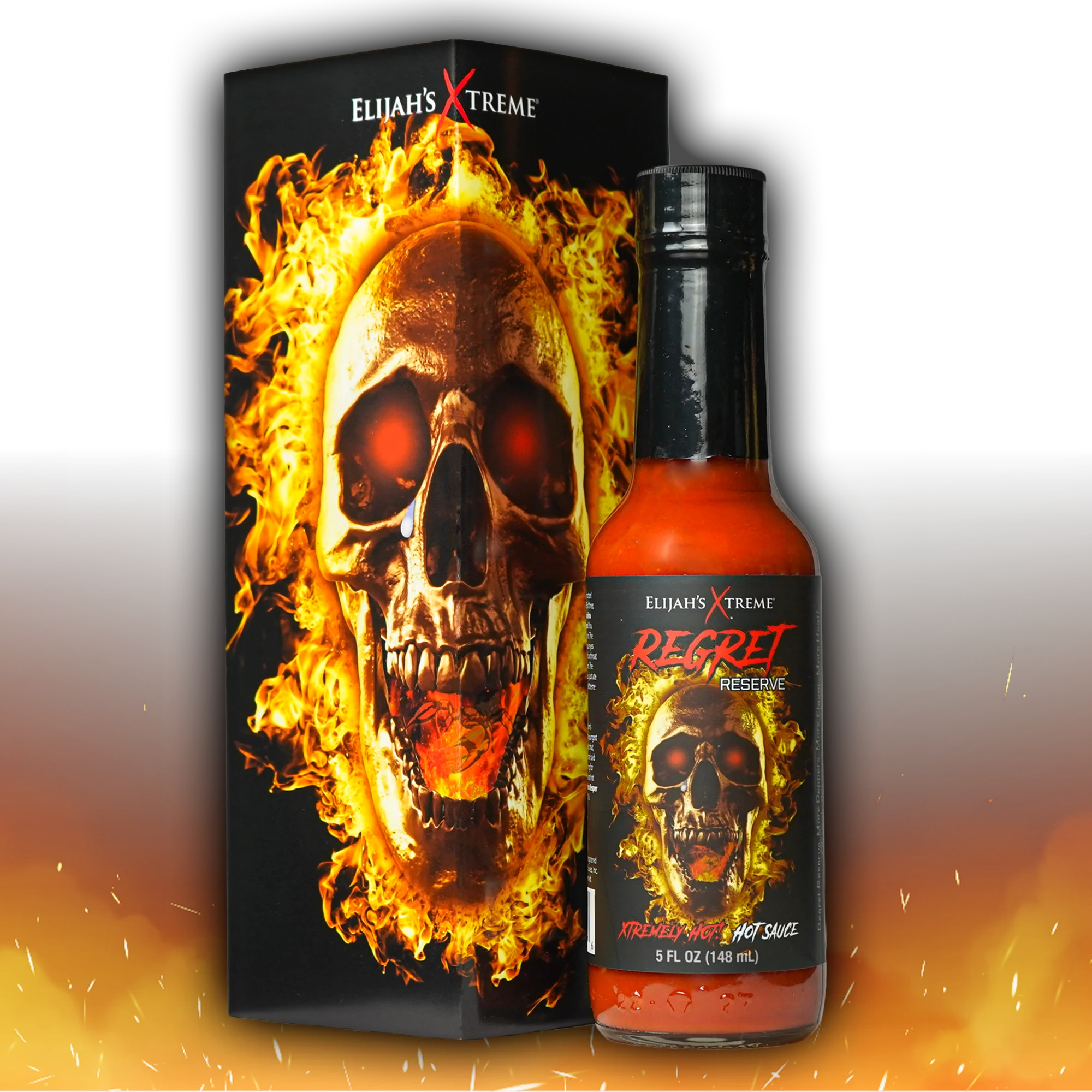 Regret 𝘙𝘌𝘚𝘌𝘙𝘝𝘌 Carolina Reaper & Scorpion Hot Sauce