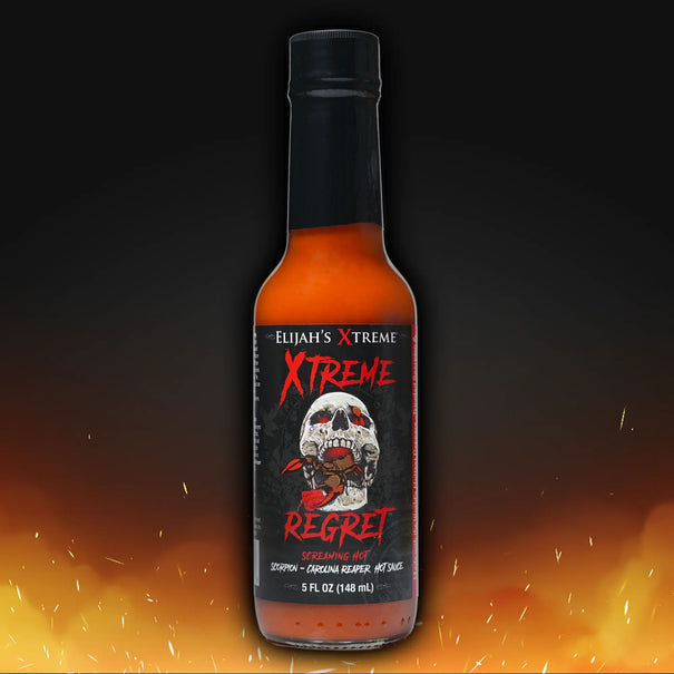 Xtreme Regret Hot Sauce Hot Sauce Elijah's Xtreme