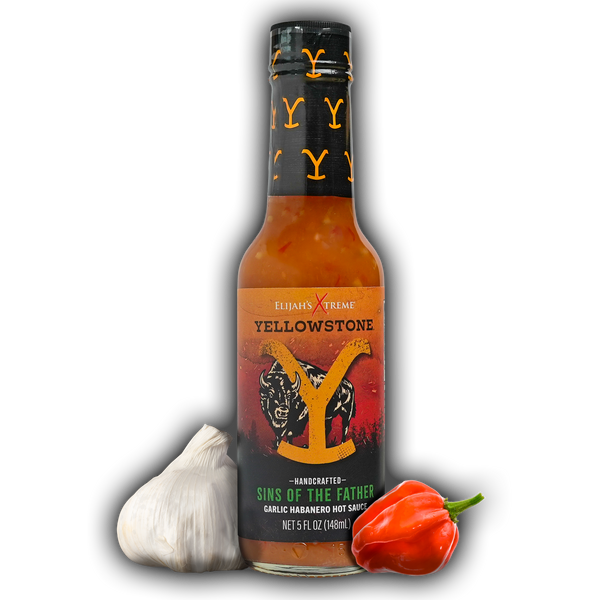 Sins of the Father (Garlic Habanero) Hot Sauce Elijah's Xtreme