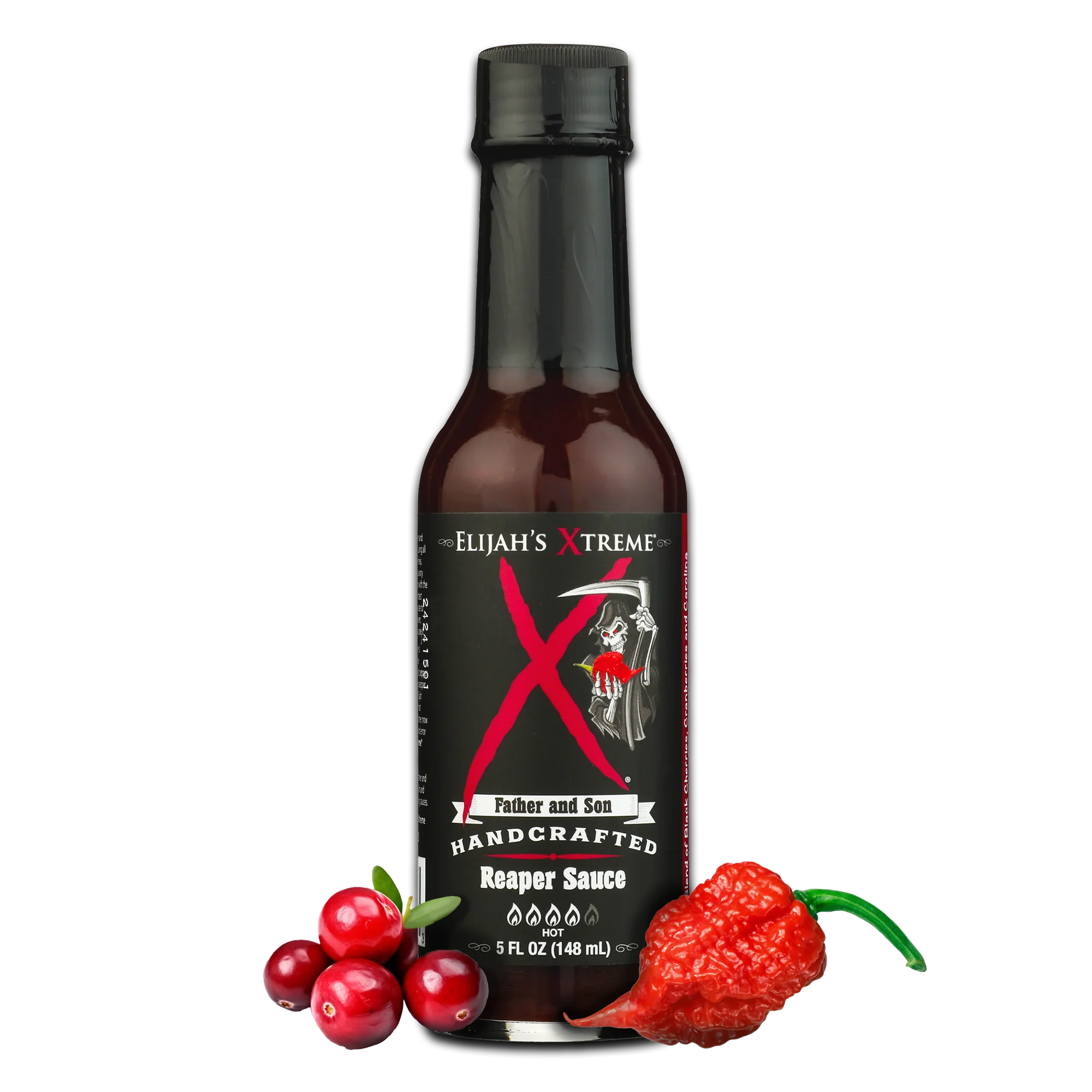 Reaper Hot Sauce | Bourbon, Black Cherry & Reaper Craft Sauce