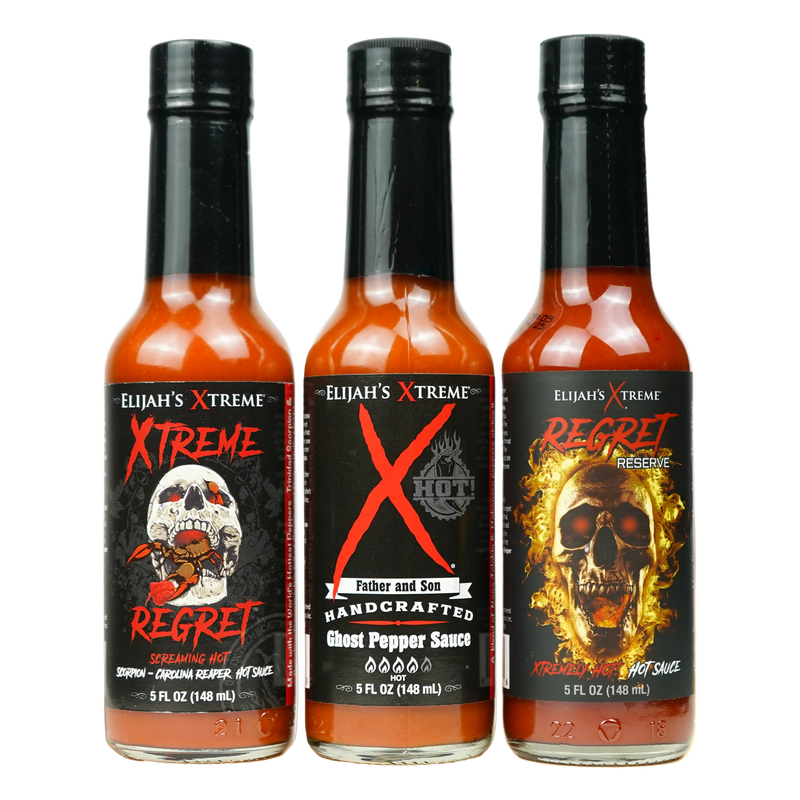 XTREME TRIO 2.0 HOT SAUCE VARIETY PACK Hot Sauce Elijah's Xtreme