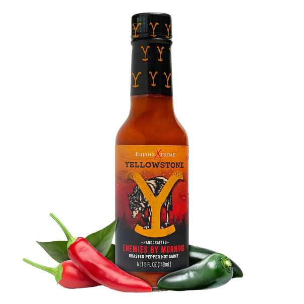 Enemies by Morning (Roasted Jalapeño) Hot Sauce Elijah's Xtreme