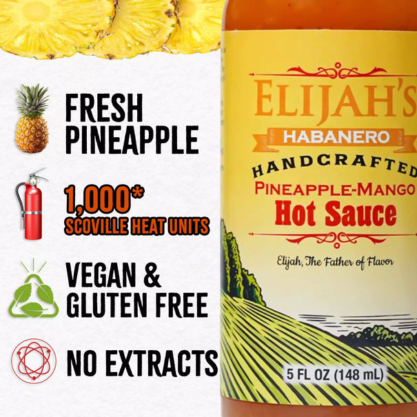 Pineapple-Mango Habanero Hot Sauce Hot Sauce Elijah's Xtreme