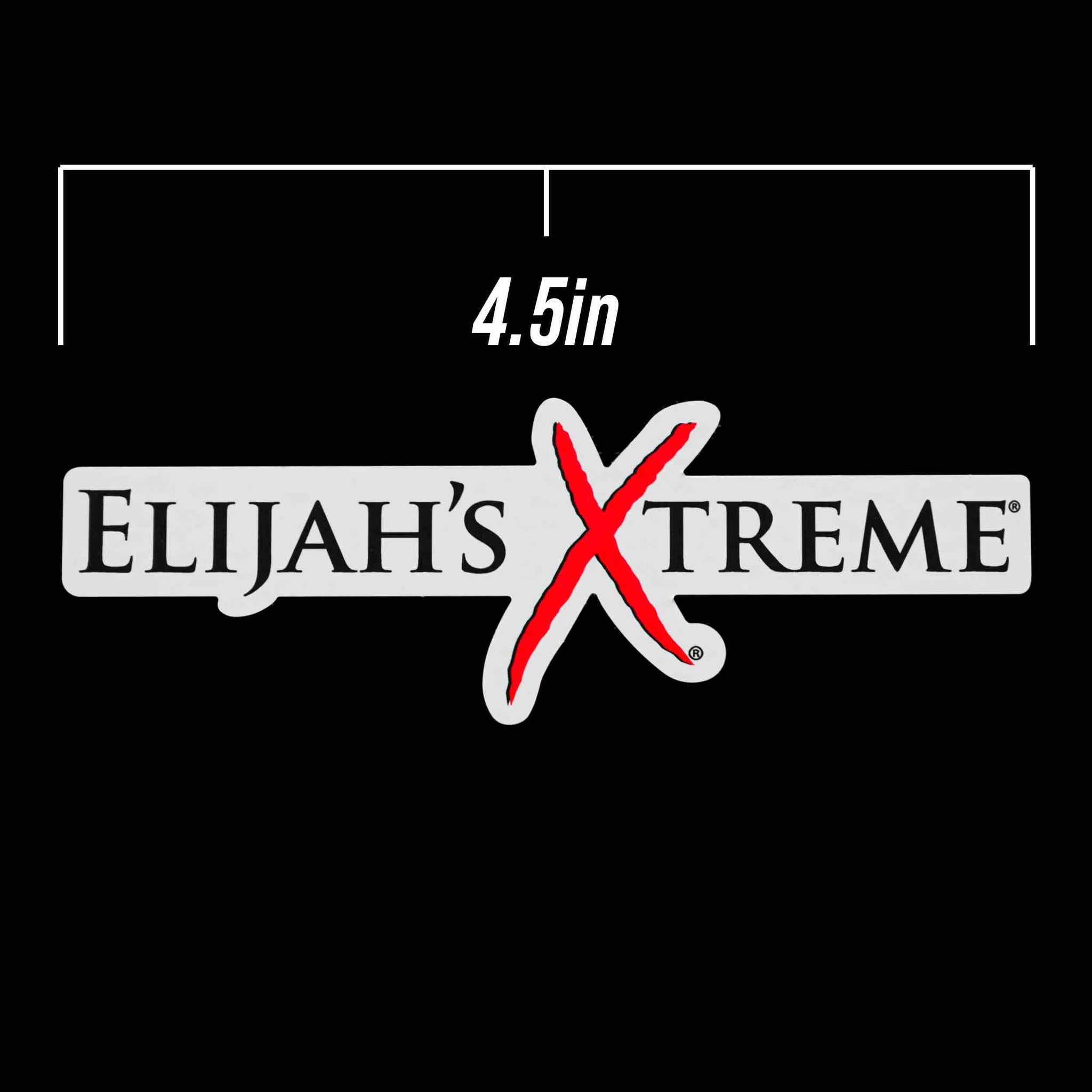 STICKER (PACK OF 3) Elijah's Xtreme