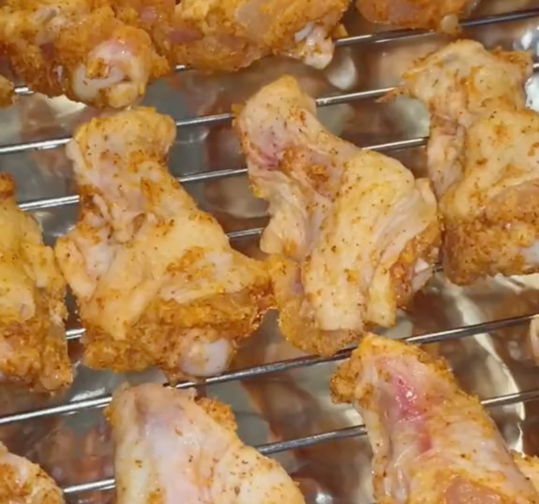 oven baked chicken wings recipe tiktok elijahs xtreme hot sauce