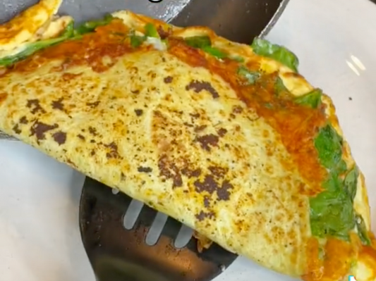 Low Carb Roasted Pepper Omelet Recipe