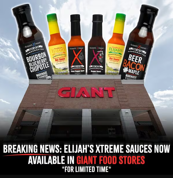 #1 Fastest-Growing Hot Sauce Brand Online, Elijah's Xtreme, Expands Reach Further into the South and Canada