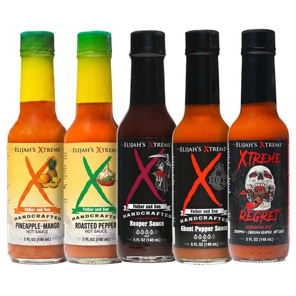 Hot Sauce Variety Pack (5 Bottles)