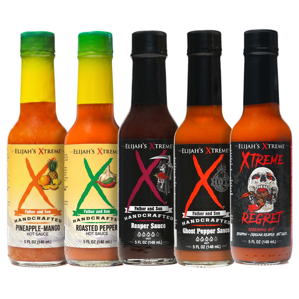 Hot Sauce Variety Pack (5 Bottles)