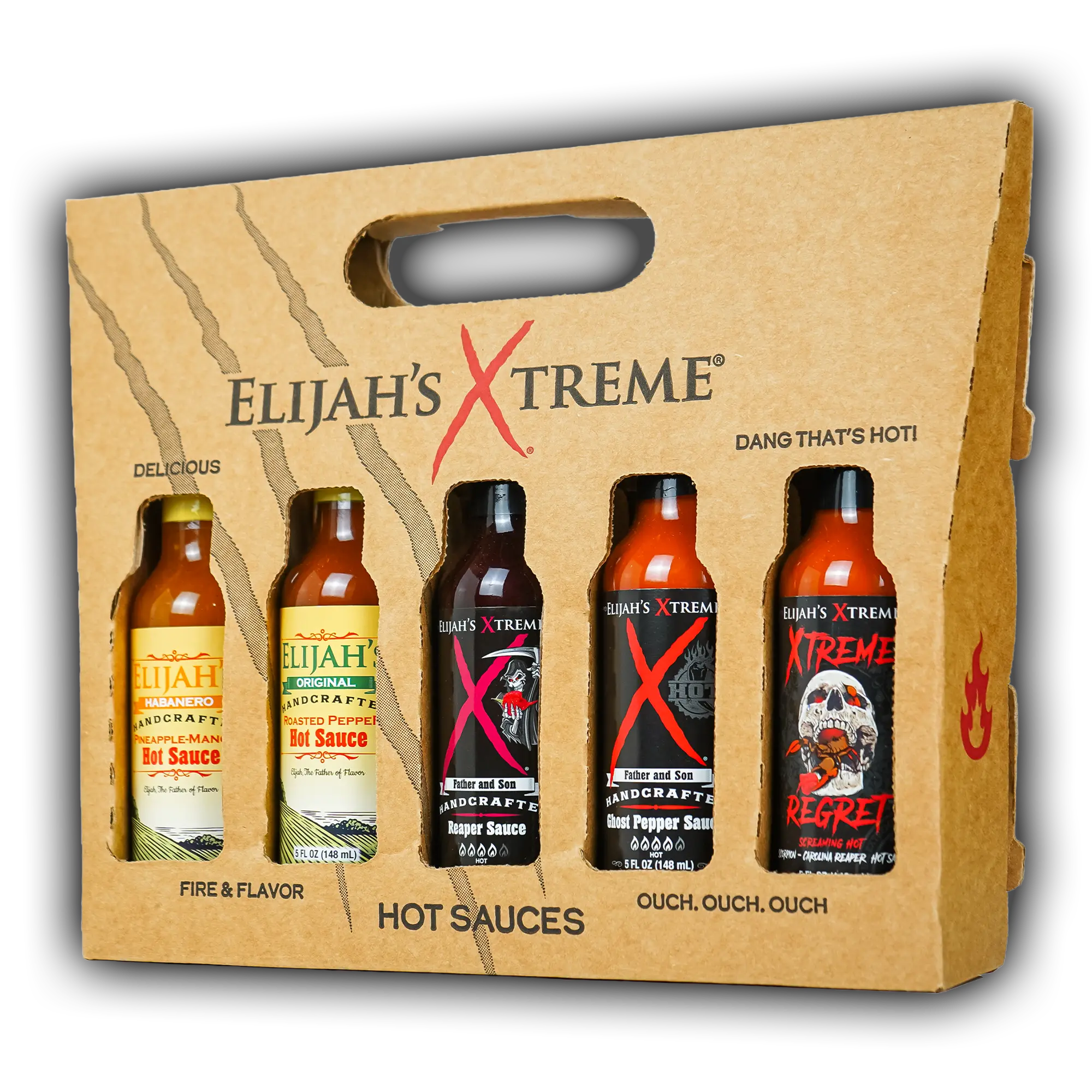 Hot Sauce Variety Pack (5 Bottles)