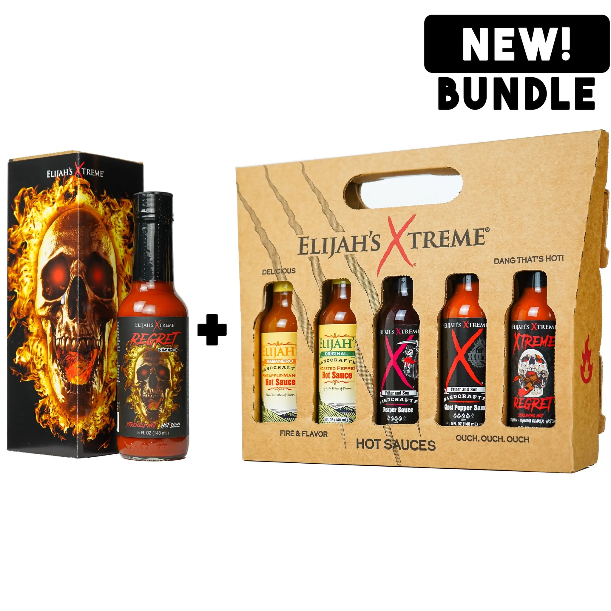 The Entire Hot Sauce Collection Hot Sauce Elijah's Xtreme