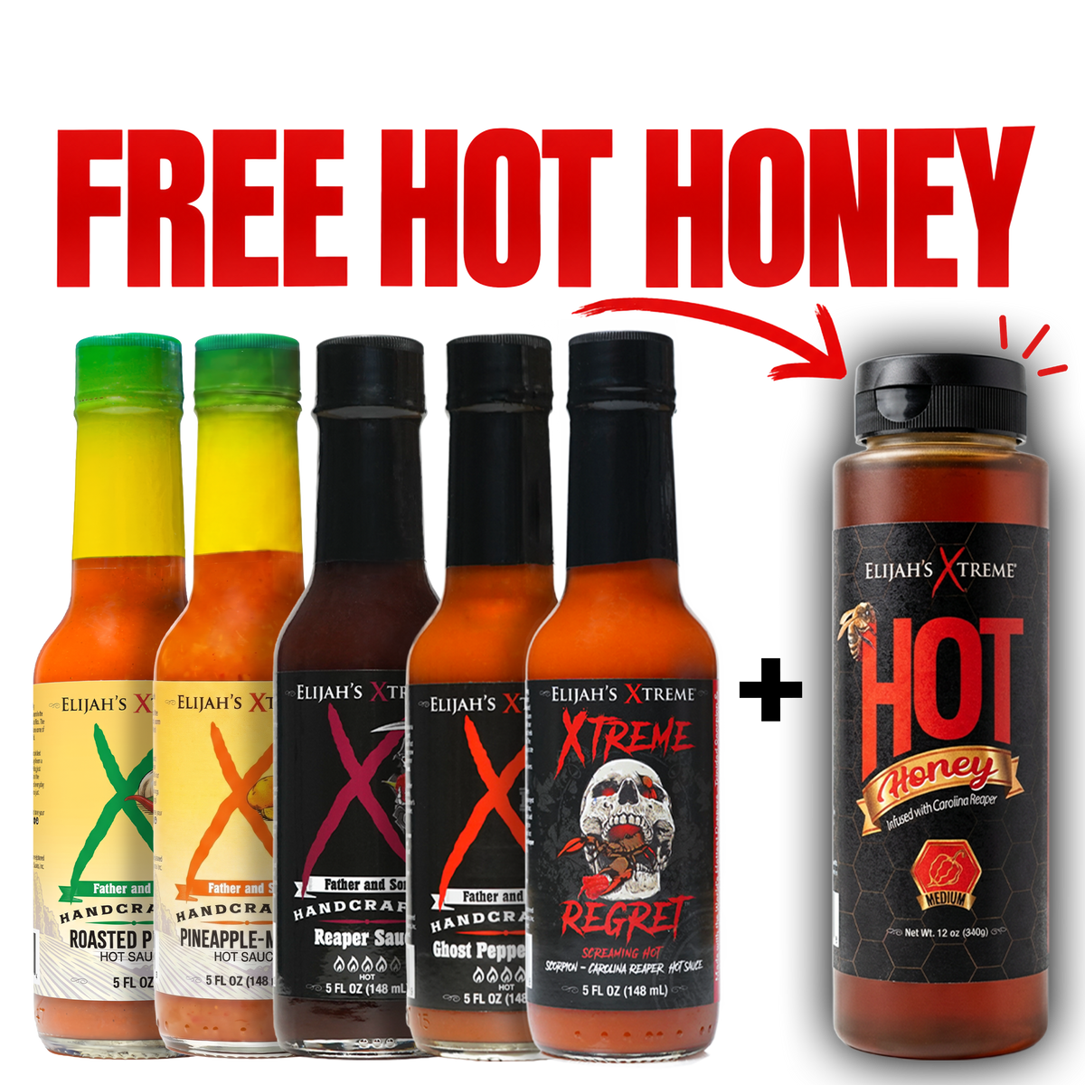 Hot Sauce 6-Pack Variety
