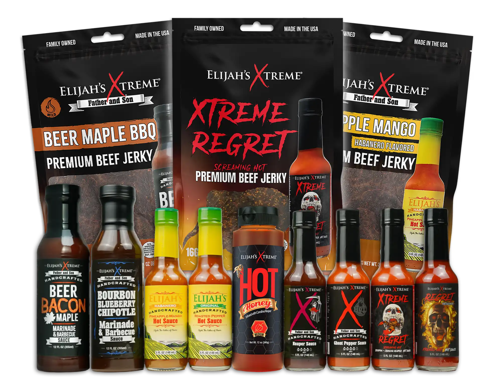 Hot Sauce Build Your Own Bundle Elijah's Xtreme