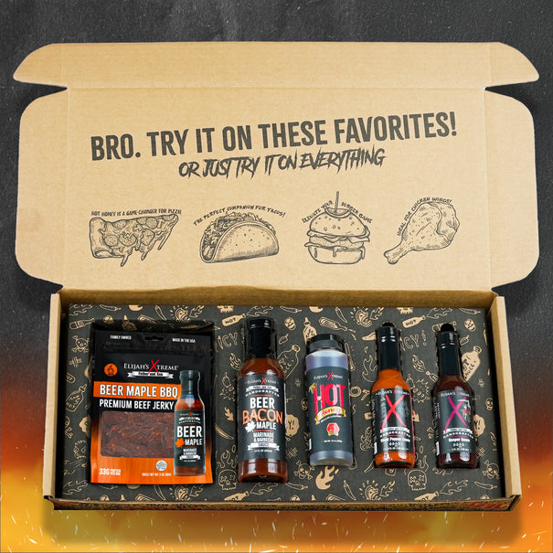 BBQ Bro Box Ultimate Men's Snack Box Variety Pack