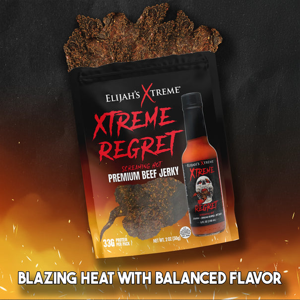 Xtreme Regret Spicy Beef Jerky (6 Bags)