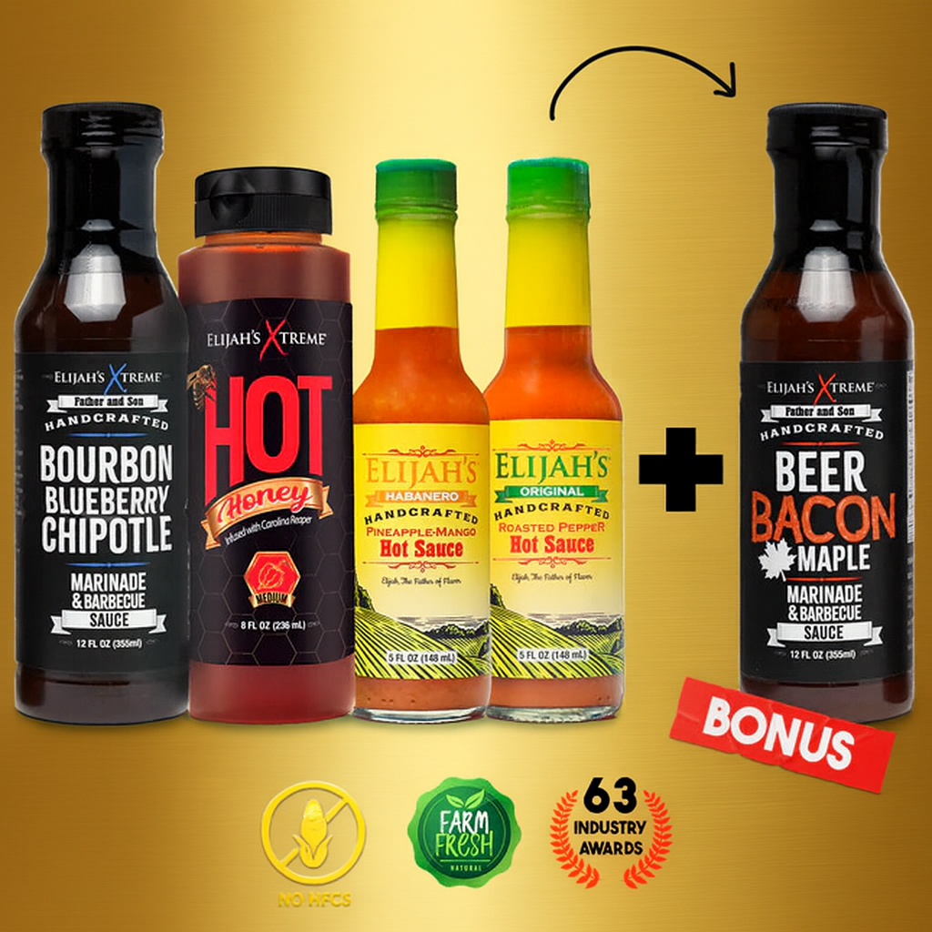Ultimate Mild Fan Favorites Bundle Hot Sauce Elijah's Xtreme