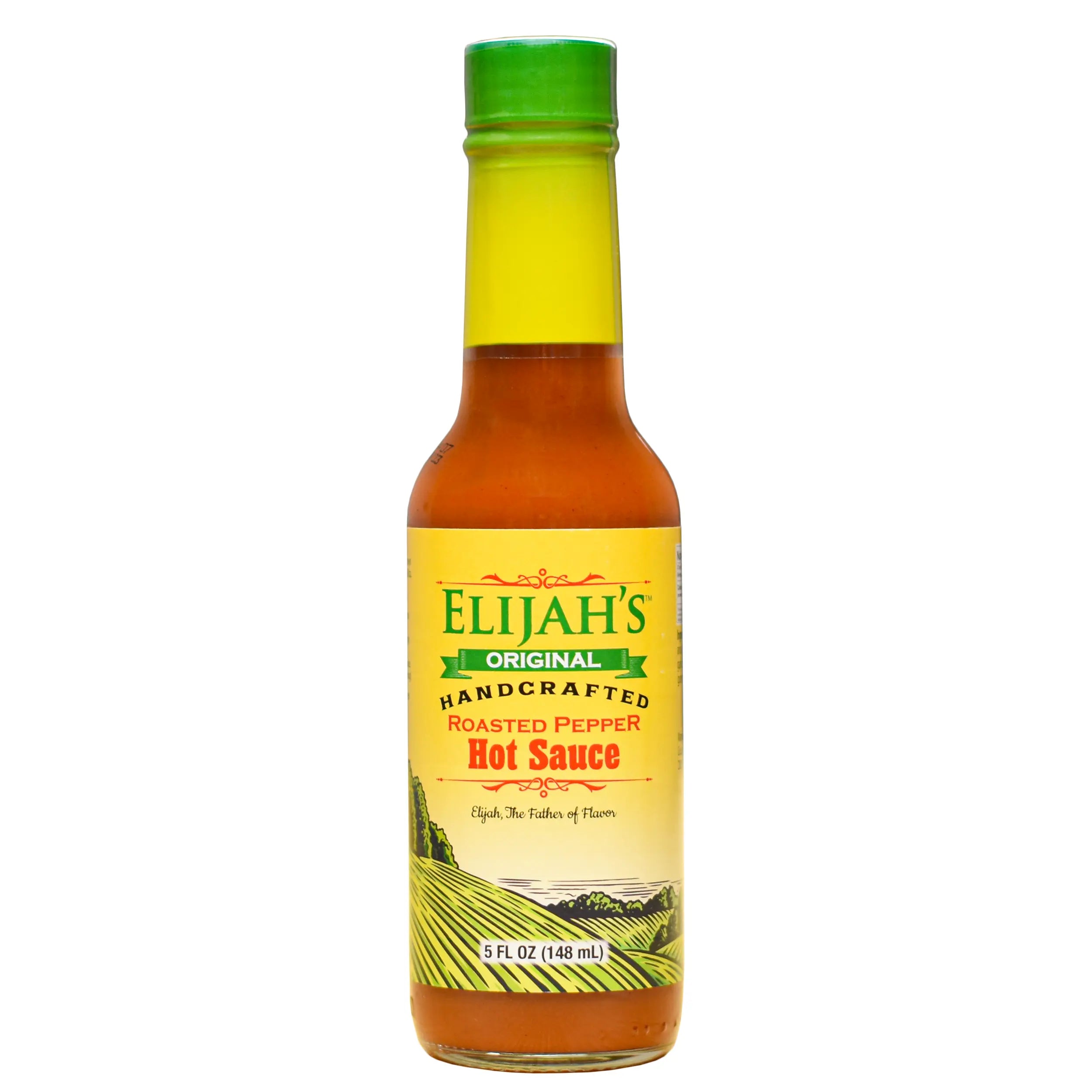 Roasted Cayenne & Jalapeño Pepper Sauce Hot Sauce Elijah's Xtreme