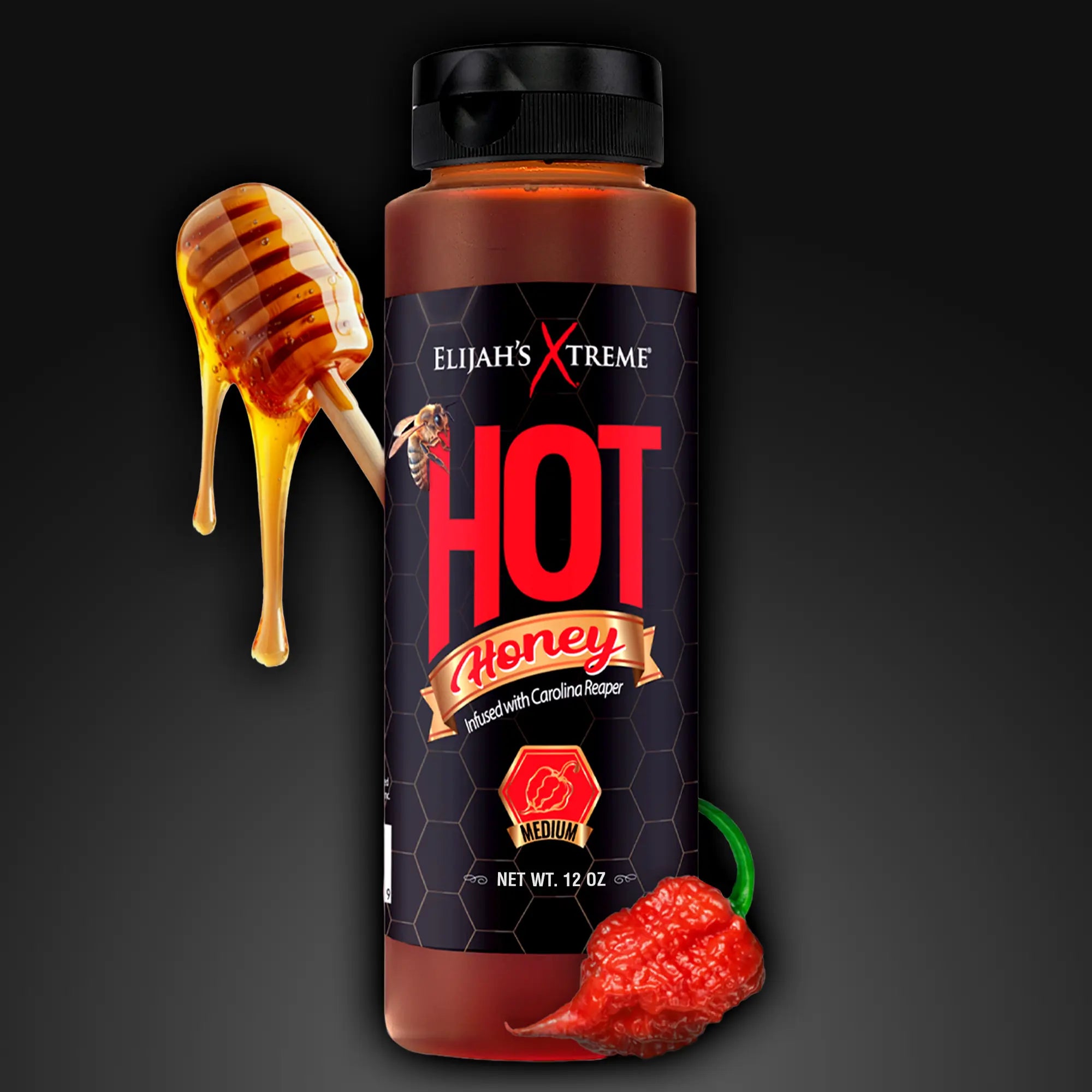 TT Hot Honey Hot Sauce Elijah's Xtreme