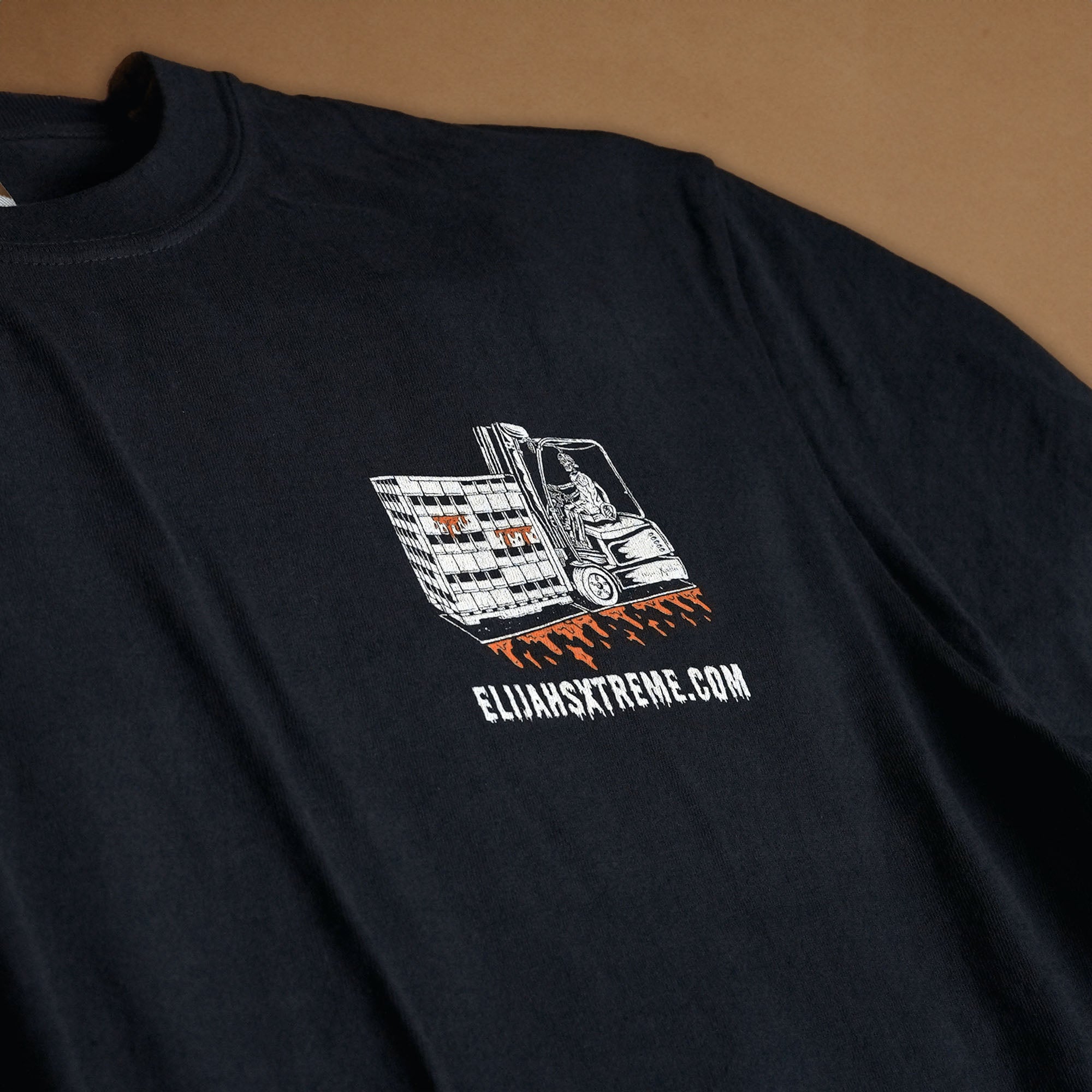 Forklift Certified Skeleton Tee Merch Elijah's Xtreme