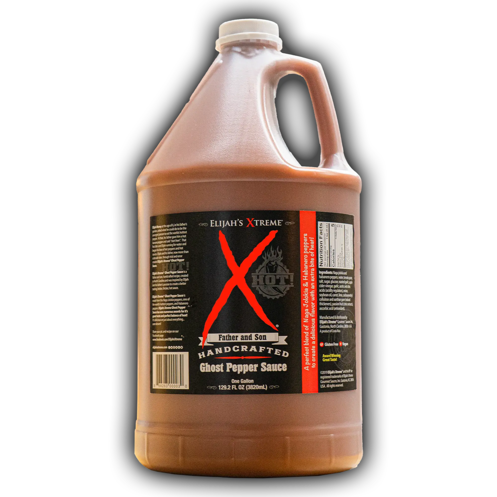 Ghost Pepper Hot Sauce Gallon (128oz)