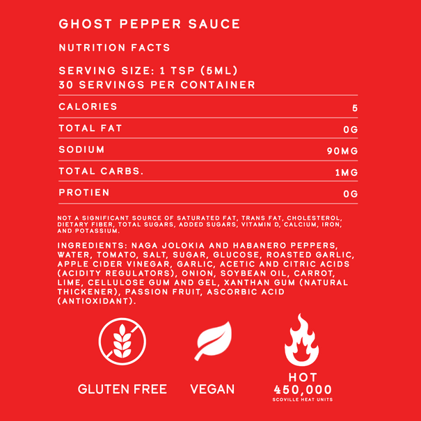 GHOST PEPPER HOT SAUCE