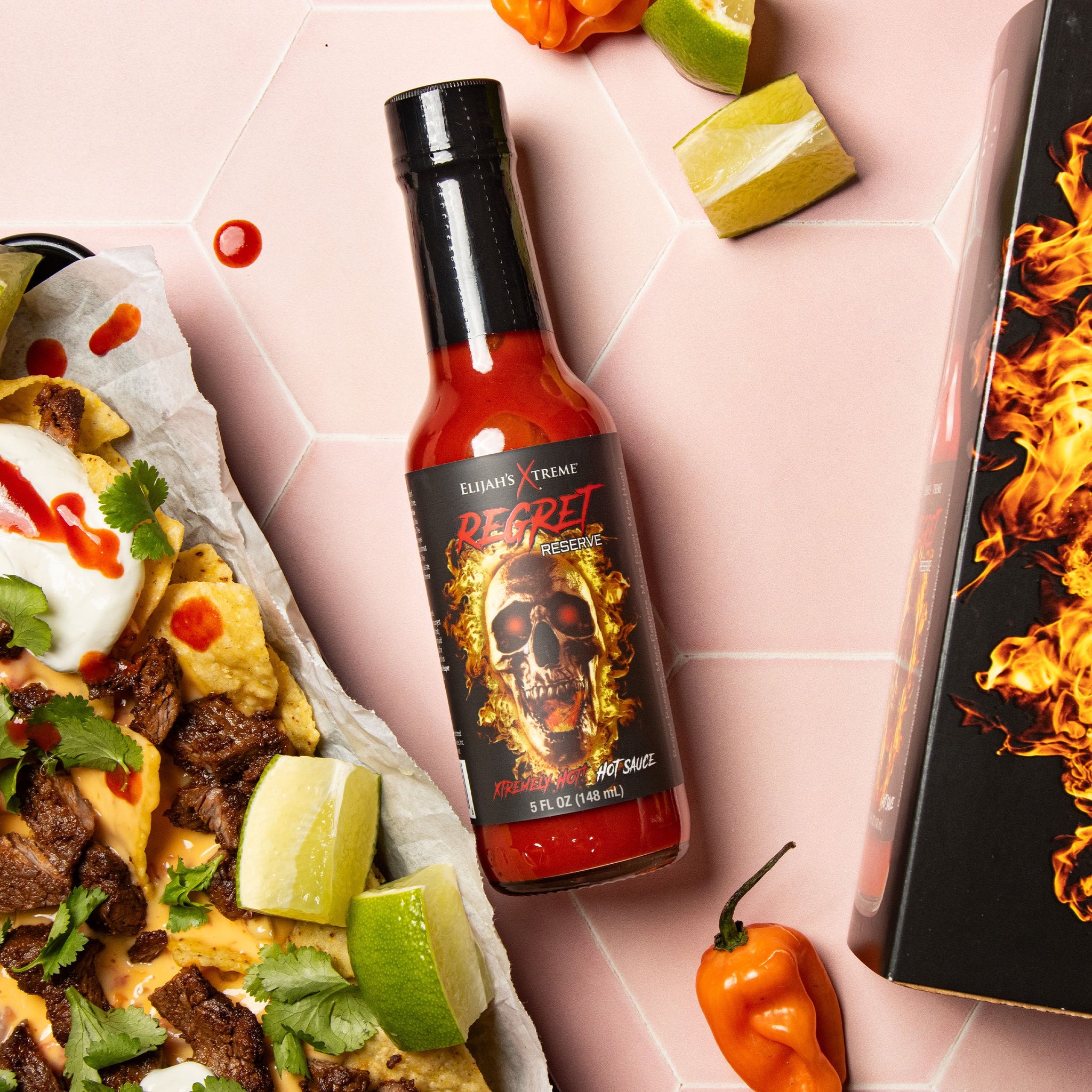 REGRET 𝘙𝘌𝘚𝘌𝘙𝘝𝘌 HOT SAUCE Hot Sauce Elijah's Xtreme