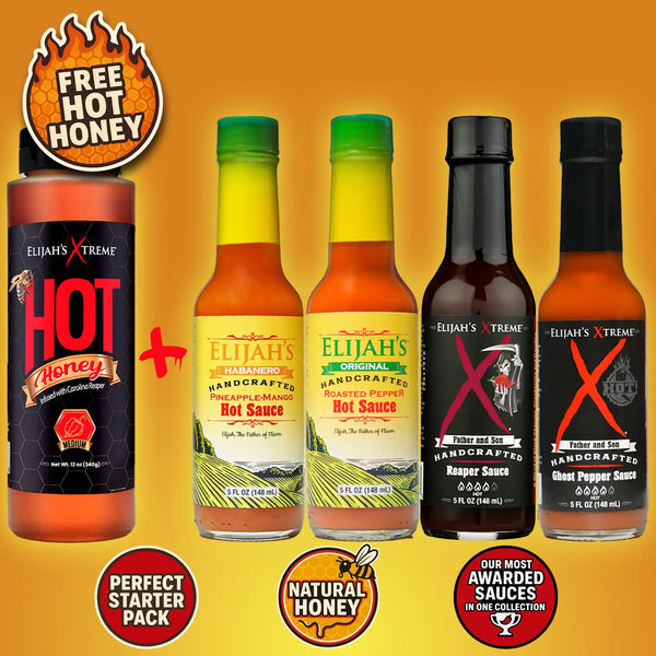 Starter Bundle *Limited Time Offer* Hot Sauce Elijah's Xtreme