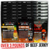 Elijah’s Xtreme Beef Jerky Bulk Trio - 6 bags of Each Flavor, 18 bags total (3lbs)