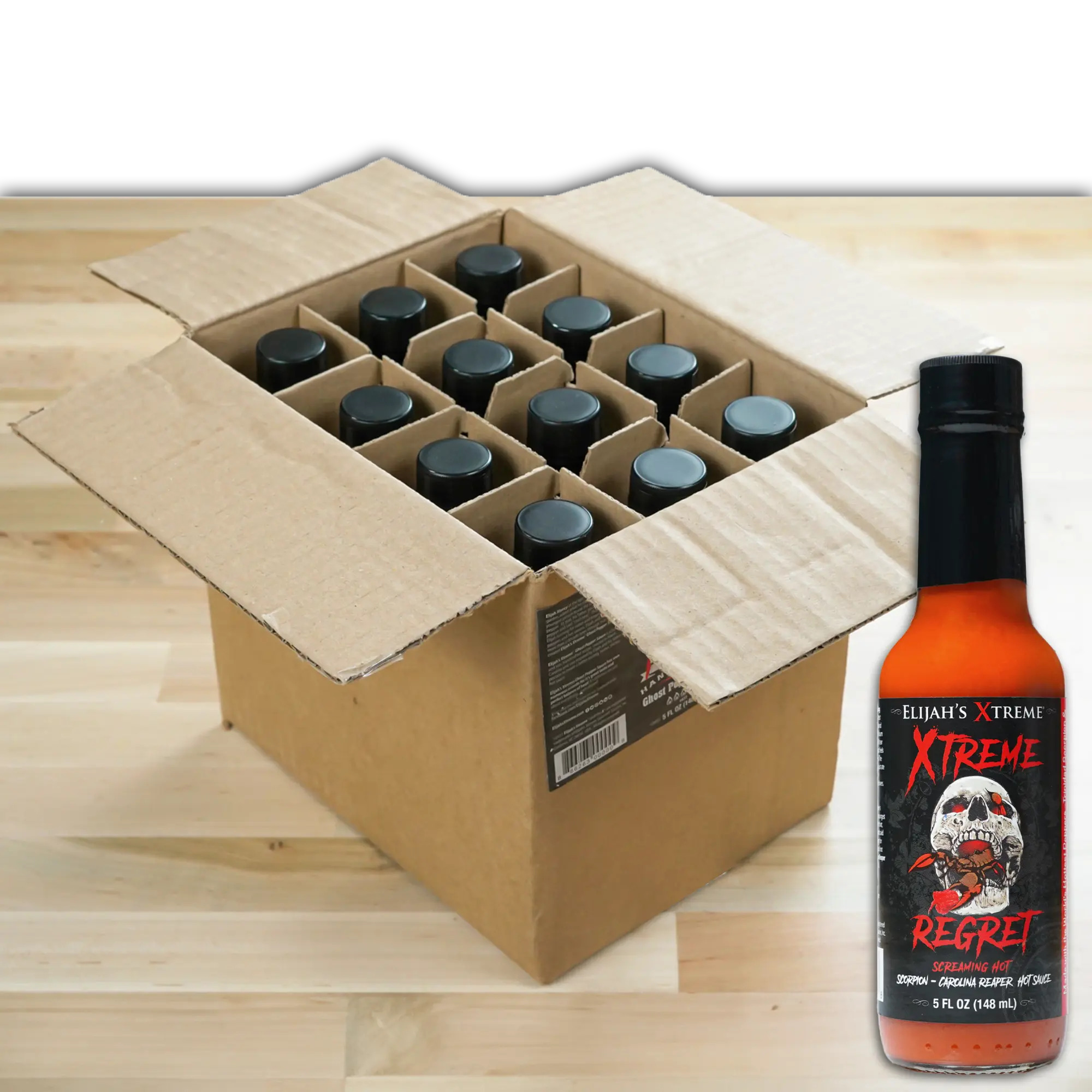 Xtreme Regret Hot Sauce (12 pk Case)