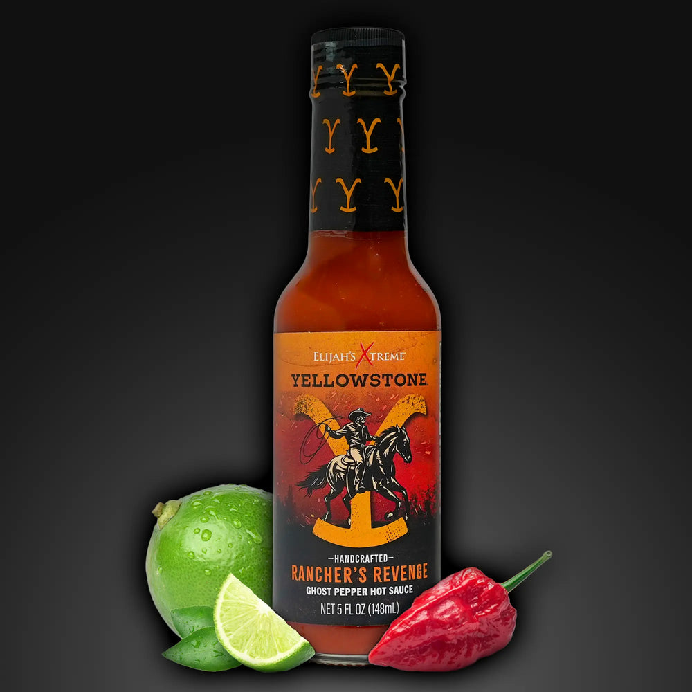 Ranchers Revenge (Ghost Pepper) Hot Sauce Elijah's Xtreme