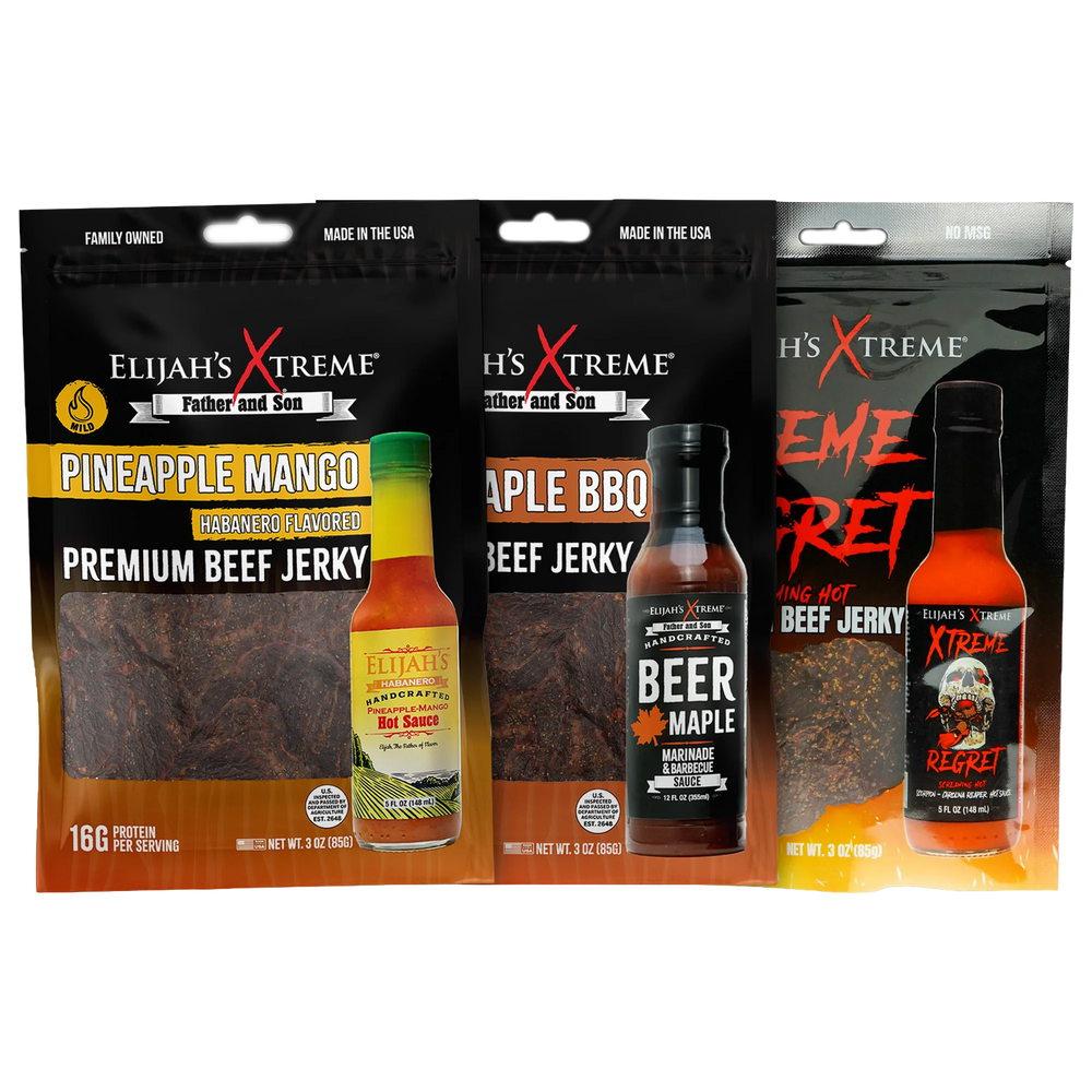 Beef Jerky Trio Pack