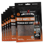 Beer Maple BBQ Beef Jerky - 6 bags (1lb)