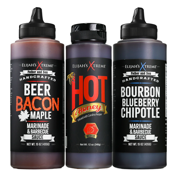 Hot Honey BBQ Wing Kit Hot Sauce Elijah's Xtreme