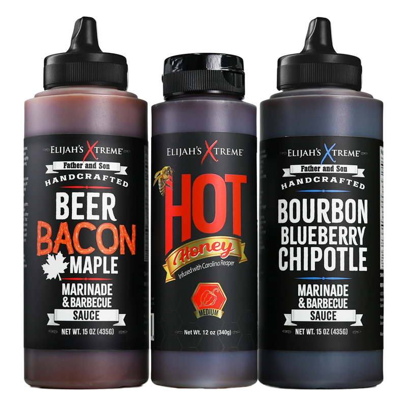 Hot Honey BBQ Wing Kit Hot Sauce Elijah's Xtreme