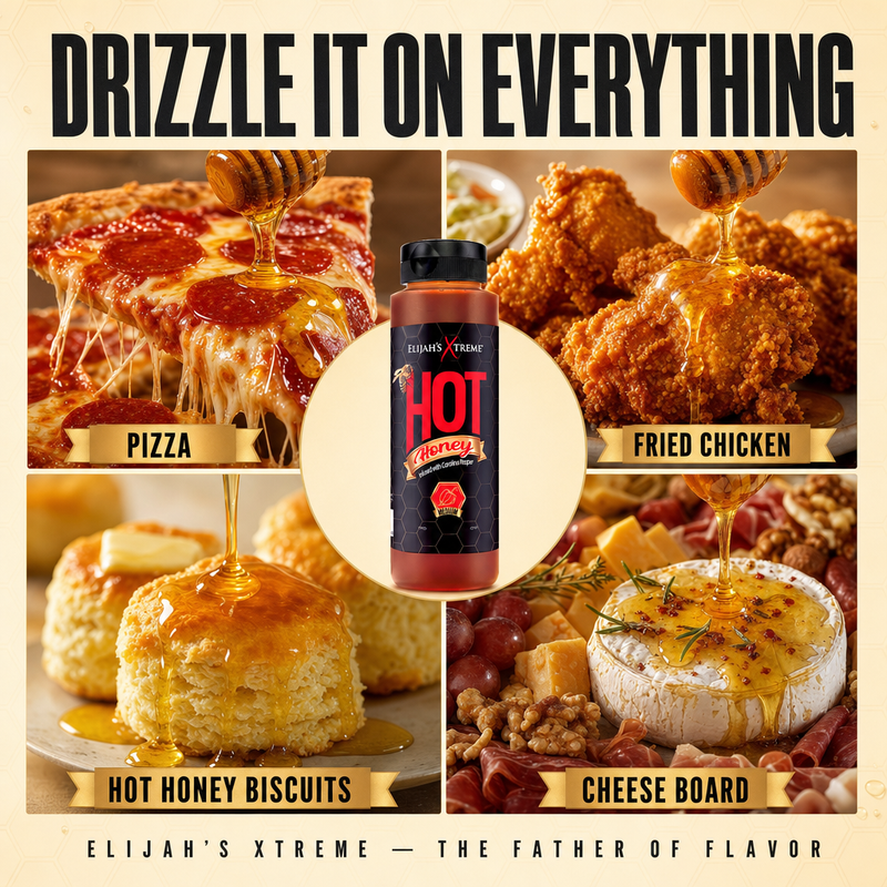 Elijah's Xtreme Hot Honey – Elijah's Xtreme hot honey