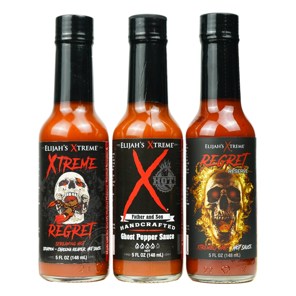 XTREME TRIO 2.0 HOT SAUCE VARIETY PACK Hot Sauce Elijah's Xtreme