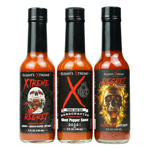 Xtreme Trio 2.0 | World's Hottest Hot Sauce 3-Pack – Elijah's Xtreme
