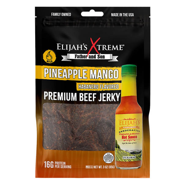 Pineapple-Mango Habanero Beef Jerky