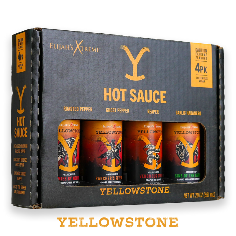 Yellowstone WHOLESALE 🤠 Elijah's Xtreme Yellowstone Variety 4 Pack (Case of 5)