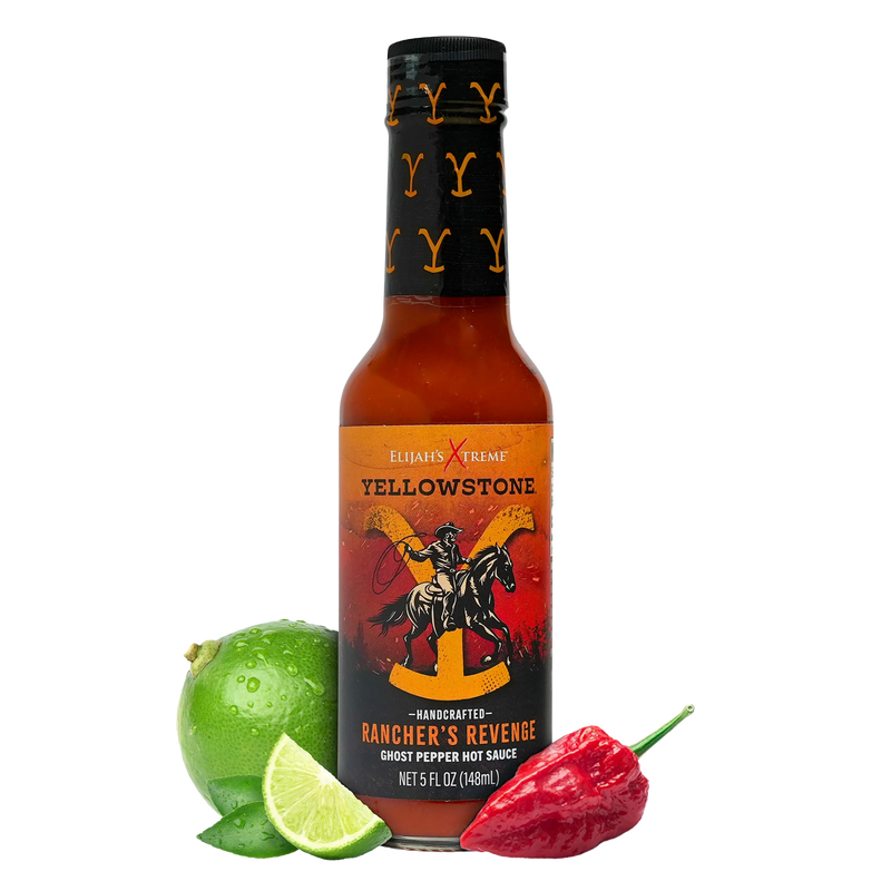 Ranchers Revenge (Ghost Pepper) Hot Sauce Elijah's Xtreme