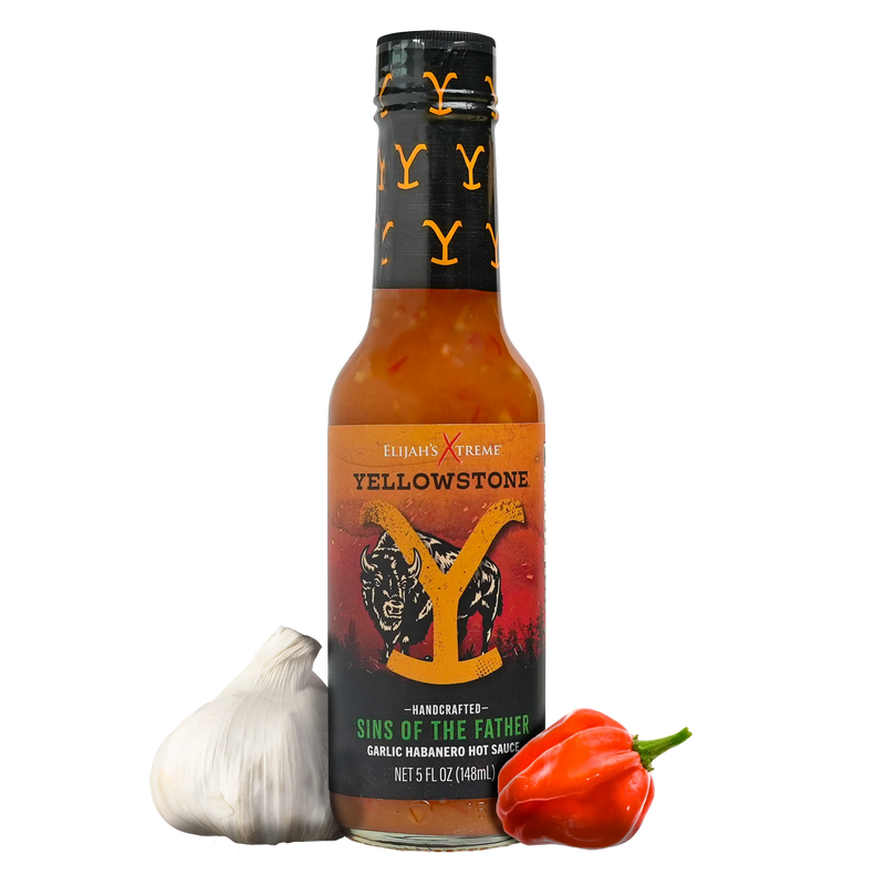 Sins of the Father (Garlic Habanero) Hot Sauce Elijah's Xtreme