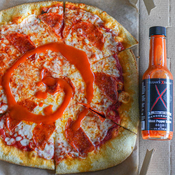 Ghost Pepper & Habanero Hot Sauce - Fiery Blend | Elijah's Xtreme®