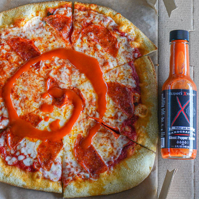 Ghost Pepper Hot Sauce (12 pk Case) Hot Sauce Elijah's Xtreme