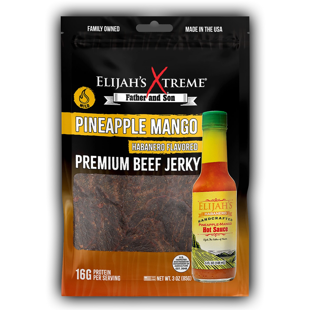 Pineapple-Mango Habanero Beef Jerky