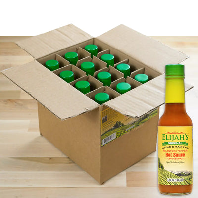 Roasted Cayenne & Jalapeño Pepper Sauce (12 pk Case)